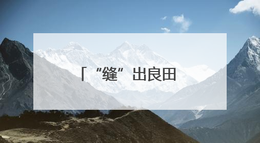 “缝”出良田 “锈”出新景——洪江土地活用记