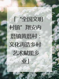 “全国文明村镇”翔安内厝镇黄厝村：文化再造乡村 艺术赋能乡业
