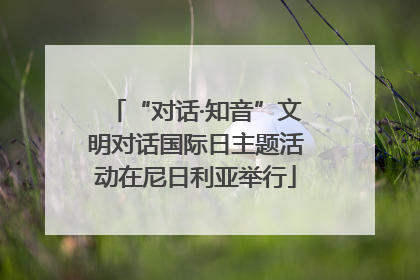 “对话·知音”文明对话国际日主题活动在尼日利亚举行