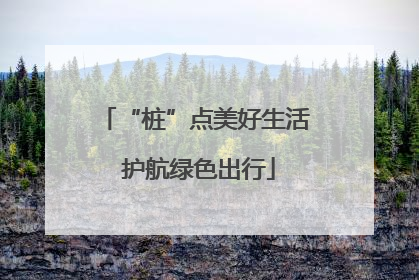 “桩”点美好生活 护航绿色出行