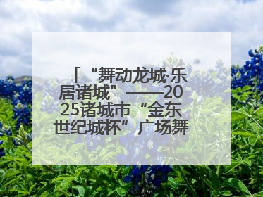 “舞动龙城·乐居诸城”——2025诸城市“金东世纪城杯”广场舞大赛完美收官