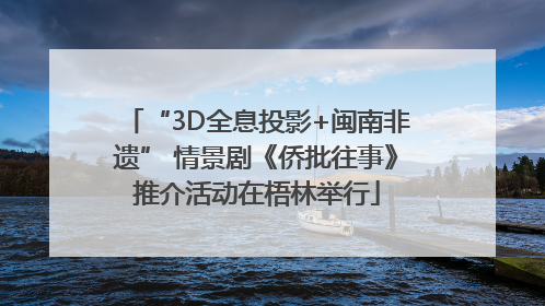 “3D全息投影+闽南非遗” 情景剧《侨批往事》推介活动在梧林举行