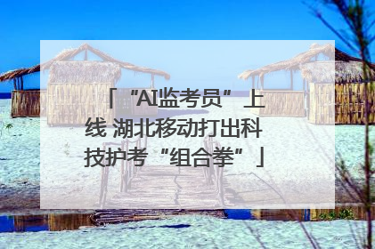 “AI监考员”上线 湖北移动打出科技护考“组合拳”