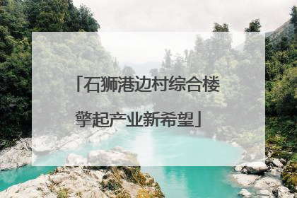石狮港边村综合楼擎起产业新希望