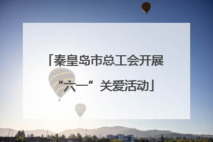 秦皇岛市总工会开展“六一”关爱活动