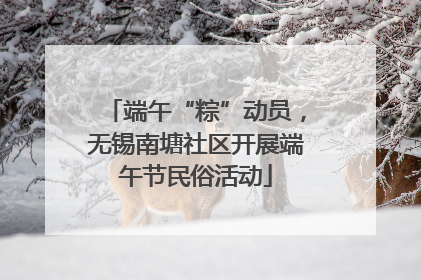 端午“粽”动员，无锡南塘社区开展端午节民俗活动