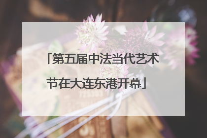 第五届中法当代艺术节在大连东港开幕
