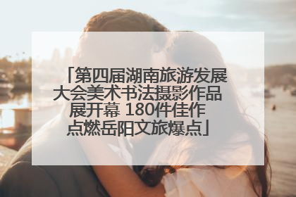 第四届湖南旅游发展大会美术书法摄影作品展开幕 180件佳作点燃岳阳文旅爆点