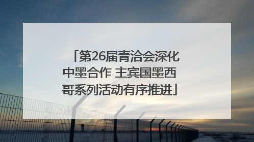 第26届青洽会深化中墨合作 主宾国墨西哥系列活动有序推进