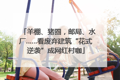 羊棚、猪圈，邮局、水厂……看废弃建筑“花式逆袭”成网红村咖