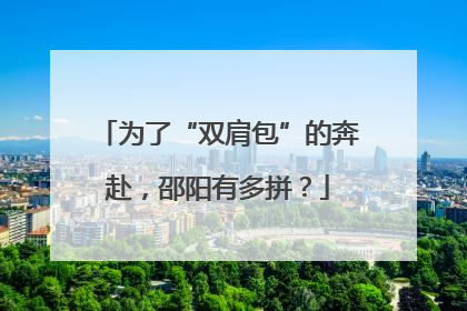 为了“双肩包”的奔赴，邵阳有多拼？