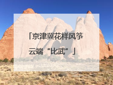 京津冀花样风筝云端“比武”