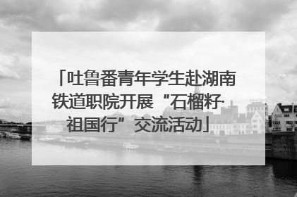 吐鲁番青年学生赴湖南铁道职院开展“石榴籽·祖国行”交流活动