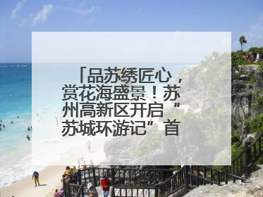 品苏绣匠心，赏花海盛景！苏州高新区开启“苏城环游记”首条非遗主题游