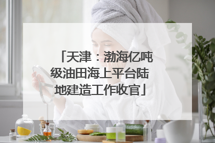 天津：渤海亿吨级油田海上平台陆地建造工作收官