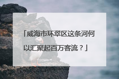 威海市环翠区这条河何以汇聚起百万客流？