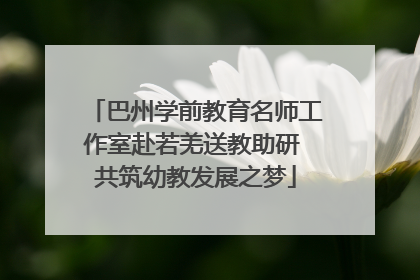 巴州学前教育名师工作室赴若羌送教助研 共筑幼教发展之梦