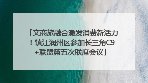 文商旅融合激发消费新活力！镇江润州区参加长三角C9+联盟第五次联席会议