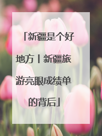 新疆是个好地方丨新疆旅游亮眼成绩单的背后