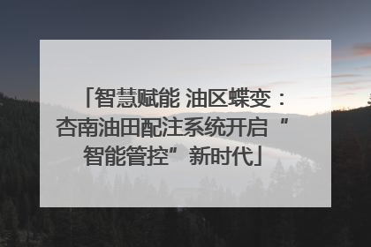 智慧赋能 油区蝶变：杏南油田配注系统开启“智能管控”新时代