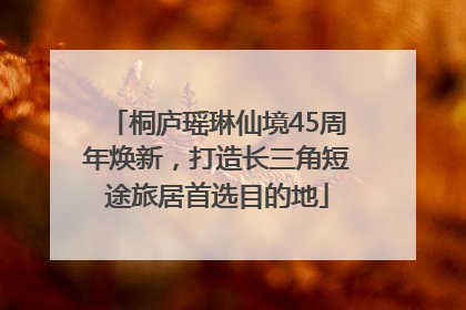 桐庐瑶琳仙境45周年焕新，打造长三角短途旅居首选目的地