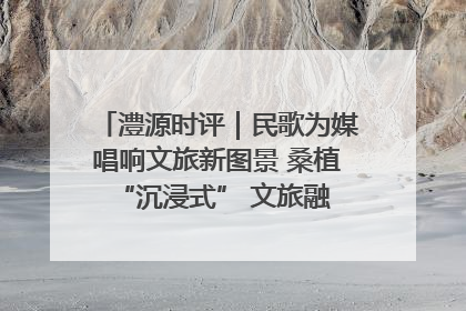 澧源时评｜民歌为媒唱响文旅新图景 桑植 “沉浸式” 文旅融合的破圈启示