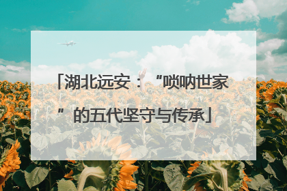 湖北远安：“唢呐世家”的五代坚守与传承