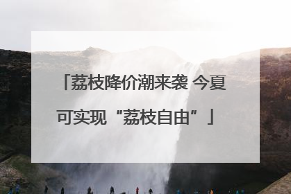 荔枝降价潮来袭 今夏可实现“荔枝自由”