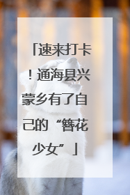 速来打卡！通海县兴蒙乡有了自己的“簪花少女”