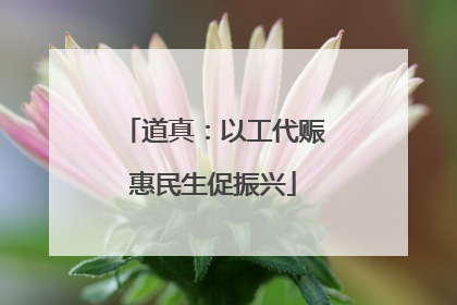 道真：以工代赈惠民生促振兴