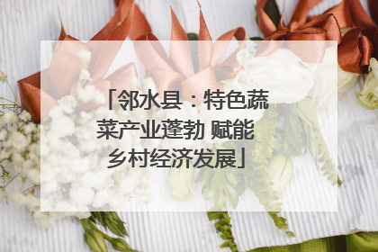 邻水县：特色蔬菜产业蓬勃 赋能乡村经济发展