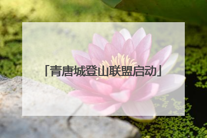 青唐城登山联盟启动