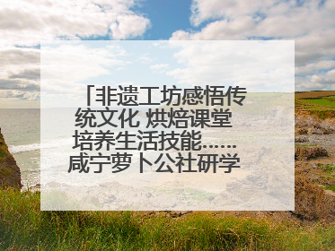 非遗工坊感悟传统文化 烘焙课堂培养生活技能……咸宁萝卜公社研学工坊街焕新迎“双节”