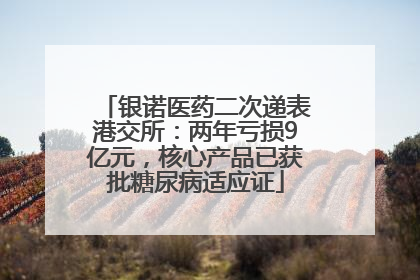 银诺医药二次递表港交所：两年亏损9亿元，核心产品已获批糖尿病适应证