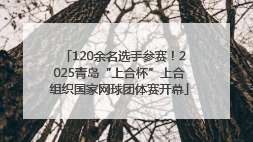 120余名选手参赛！2025青岛“上合杯”上合组织国家网球团体赛开幕